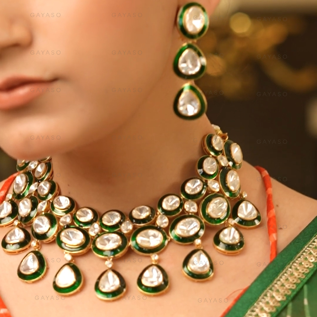 You Want Customised Polki Sets?